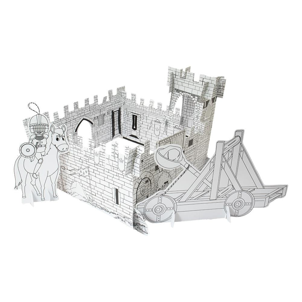 Colorir e Montar: Castelo | Brijbasi Art Press Ltd