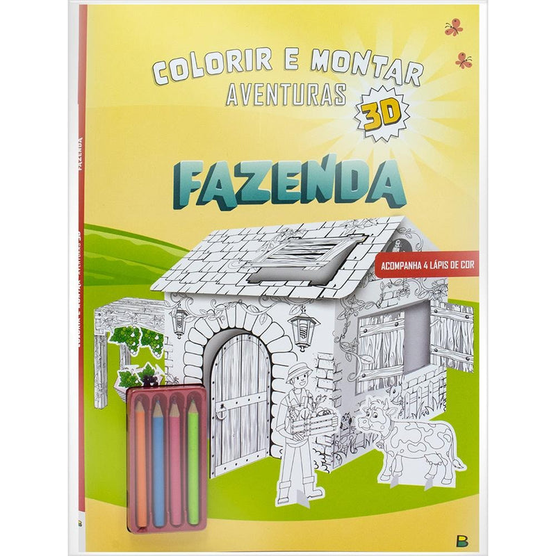 Pinte e Construa: Fazenda | Brijbasi Art Press Ltd