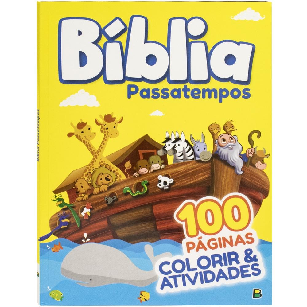 Colorir & Atividades: Bíblia - Passatempos | Todolivro