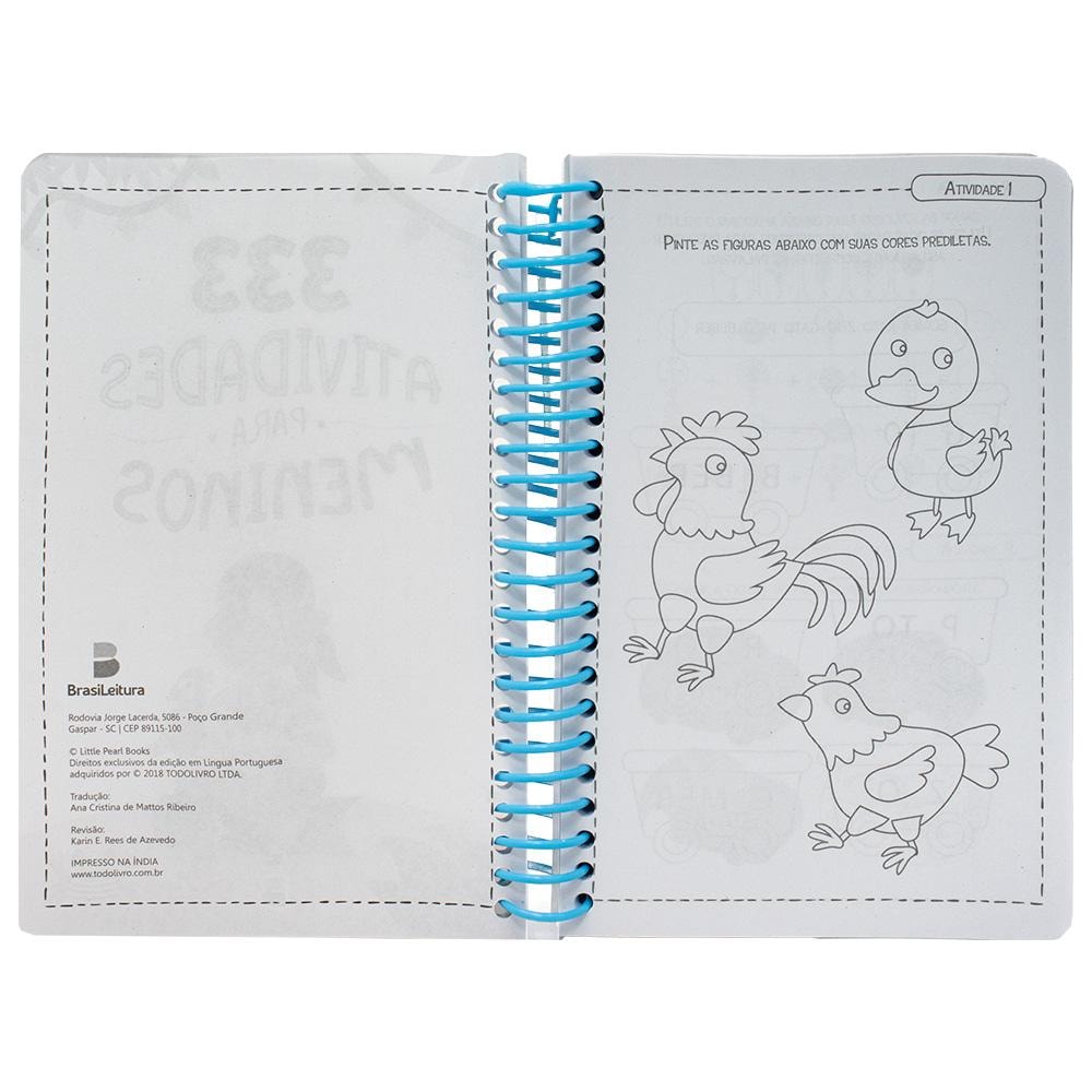333 Atividades...meninos (esp) | Little Pearl Books