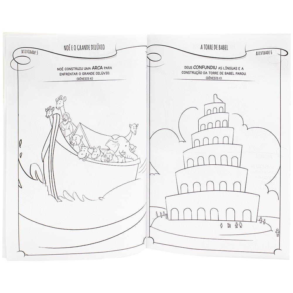 333 Histórias da Bíblia para Colorir | Todolivro