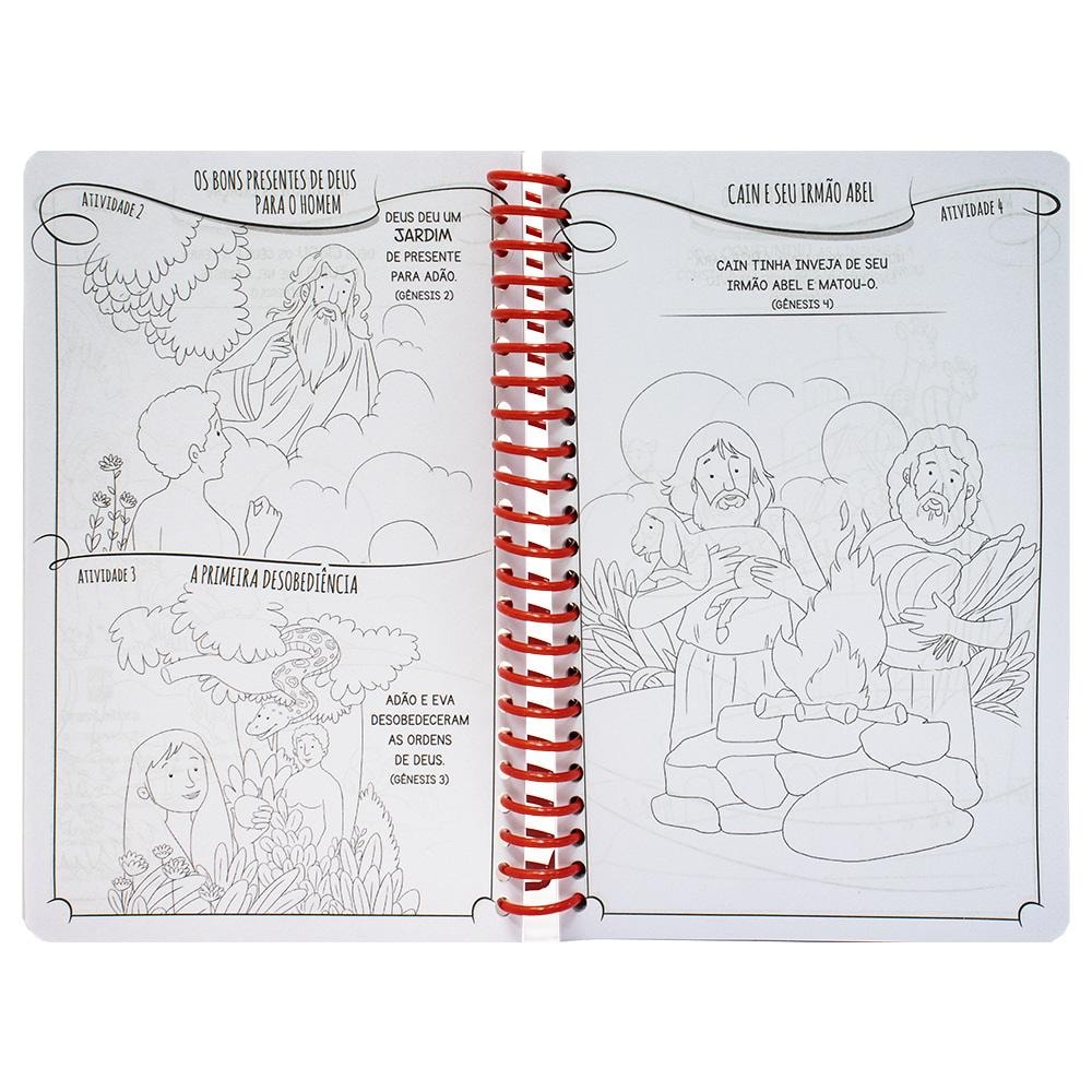 333 Histórias da Bíblia para Colorir (esp) | Todolivro
