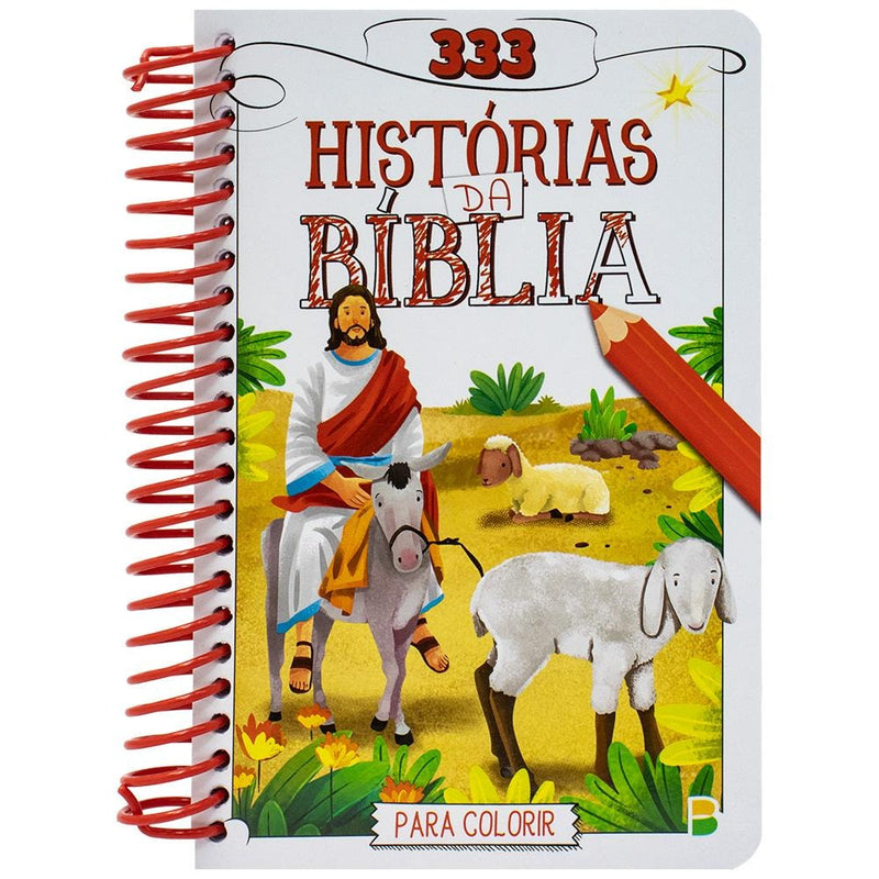 333 Histórias da Bíblia para Colorir (esp) | Todolivro