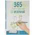 Livro 365 Aprendendo a Desenhar da Brijbasi Art Press Ltd, capa branca com ilustração de mão desenhando gato. — Plenitude