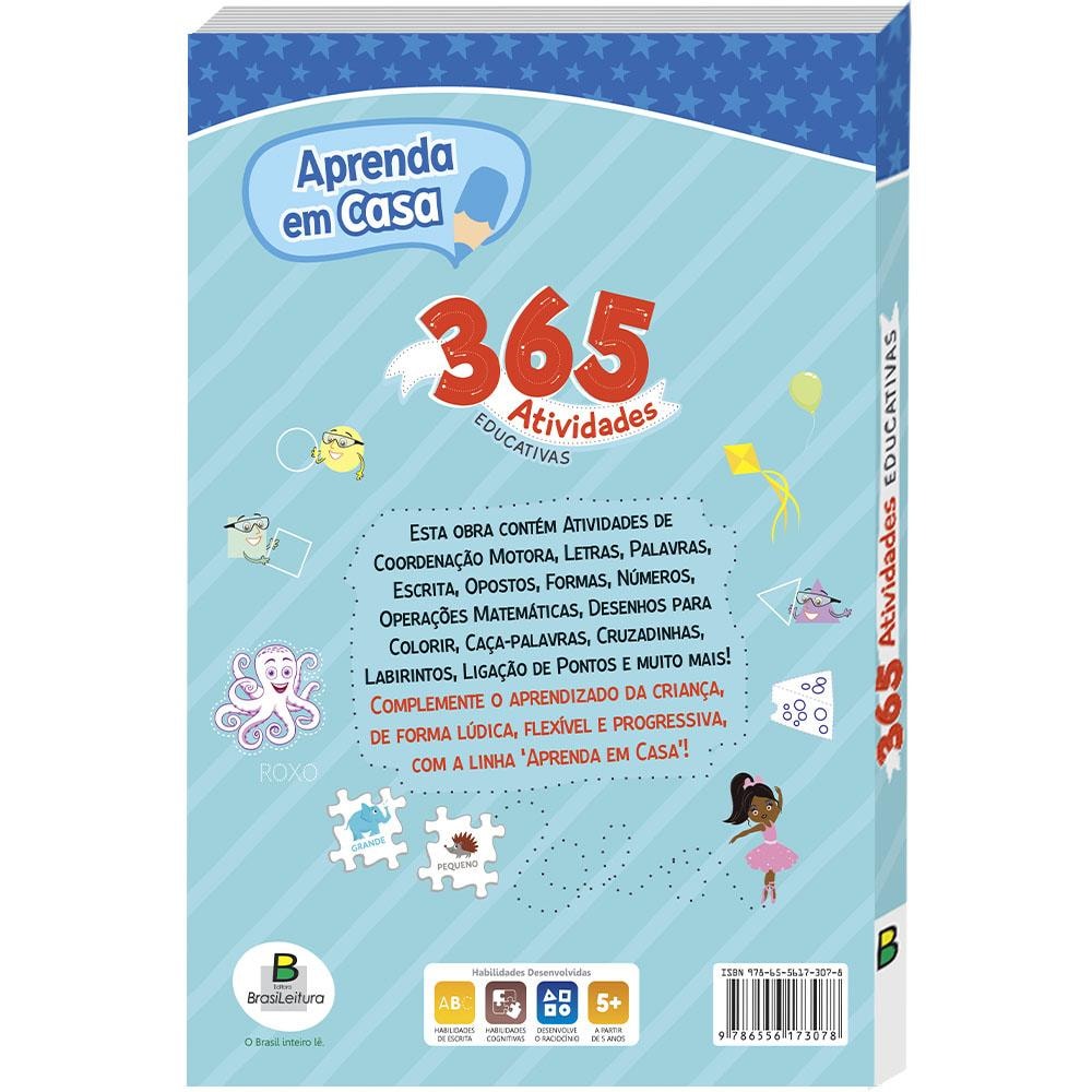 Aprenda em Casa: 365 Atividades | Todolivro