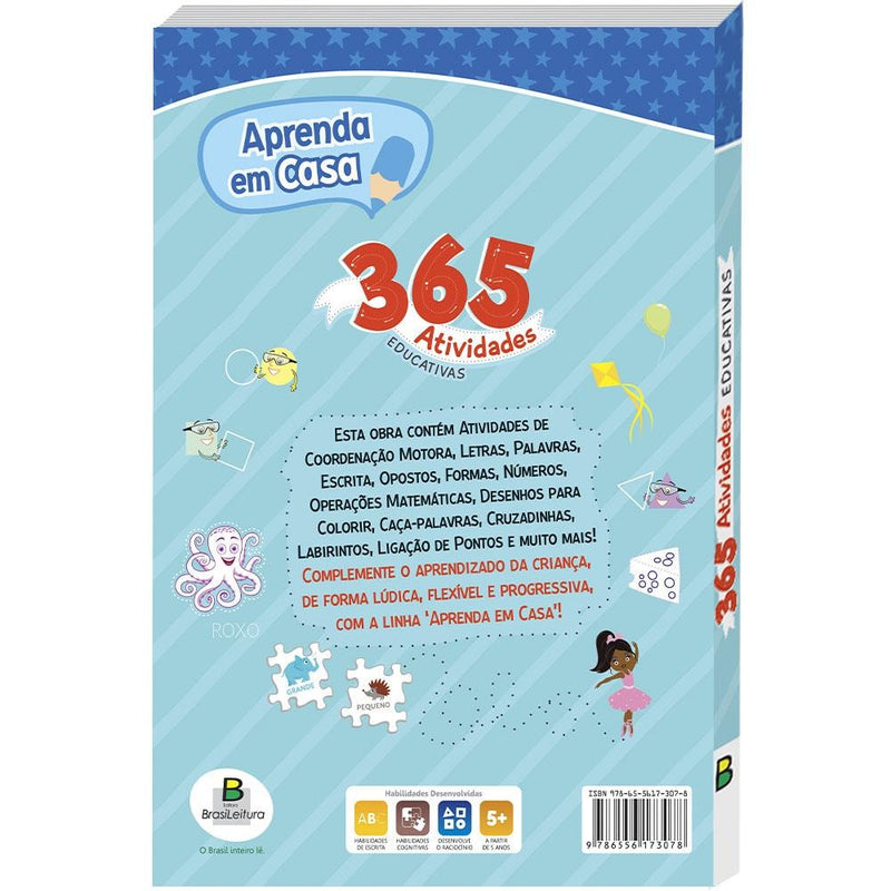 Aprenda em Casa: 365 Atividades | Todolivro