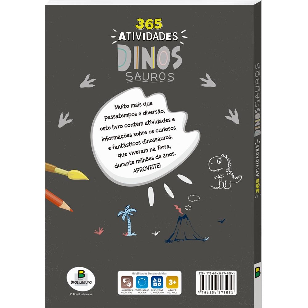 365 Atividades de Dinossauros | Todolivro