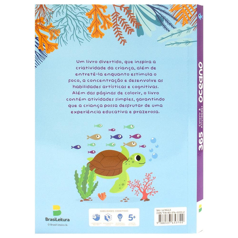 365 Oceano - Colorir & Atividades | Brijbasi Art Press Ltd
