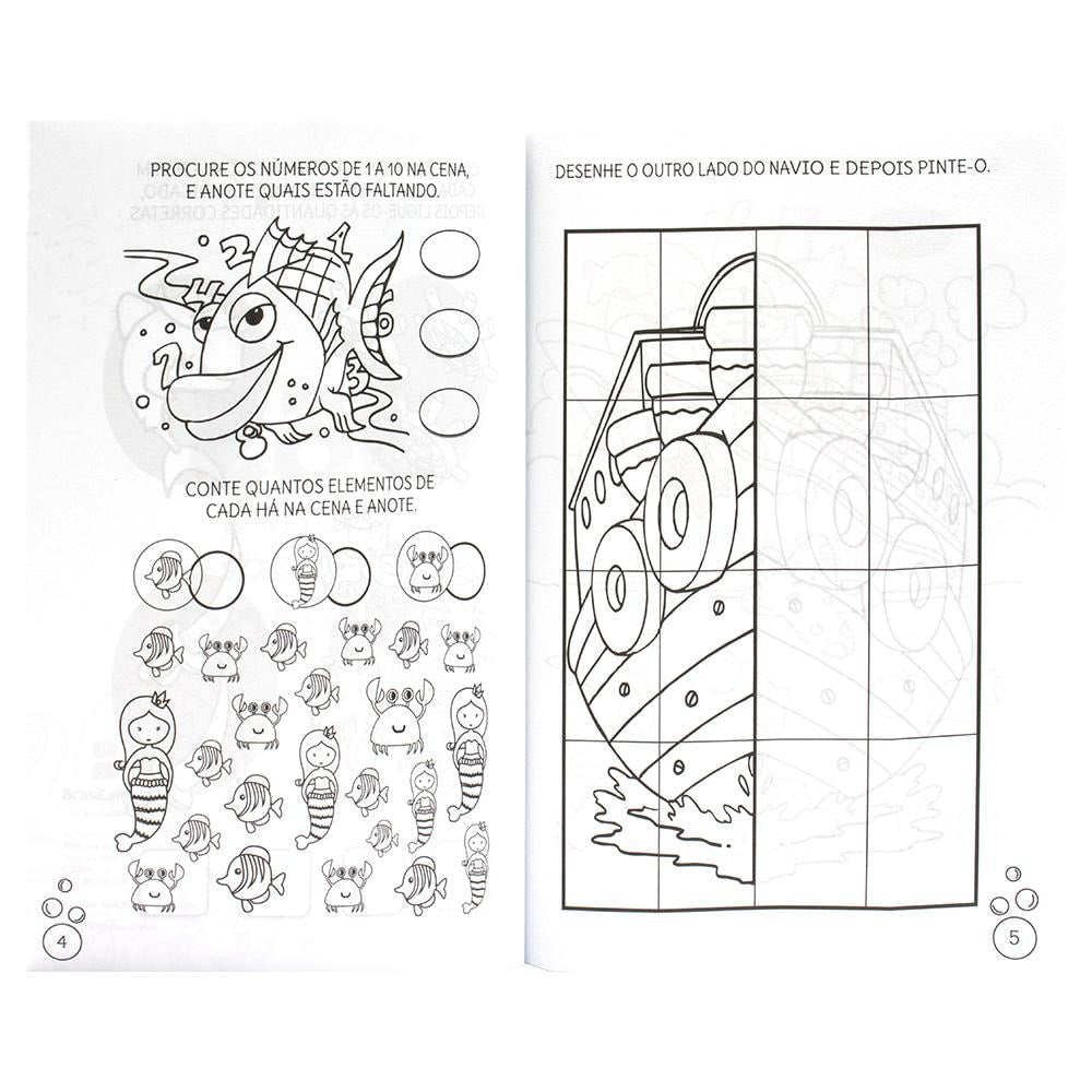 365 Oceano - Colorir & Atividades | Brijbasi Art Press Ltd
