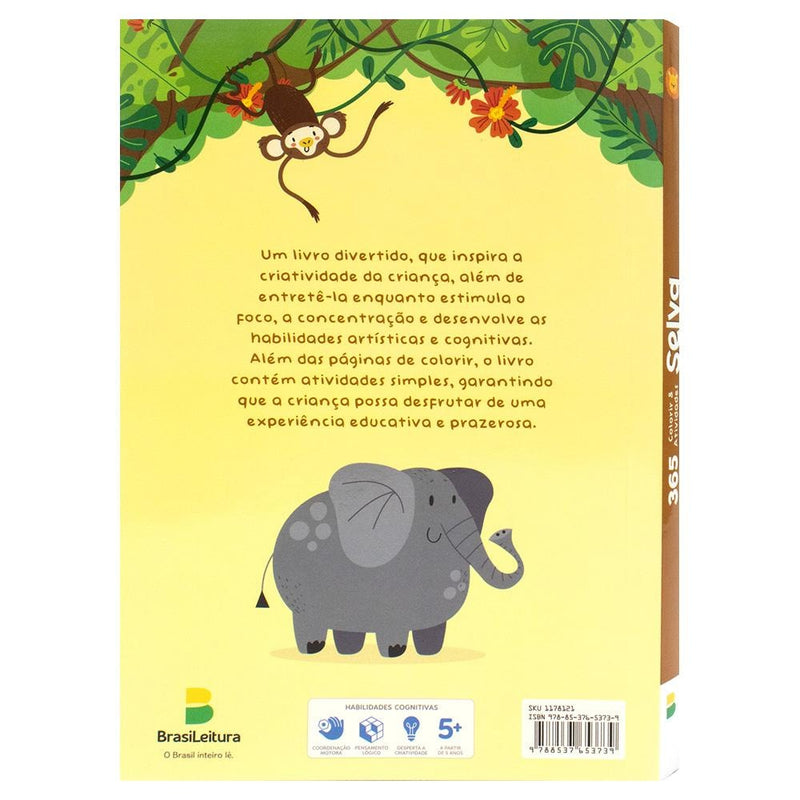 365 Selva - Colorir & Atividades | Brijbasi Art Press Ltd