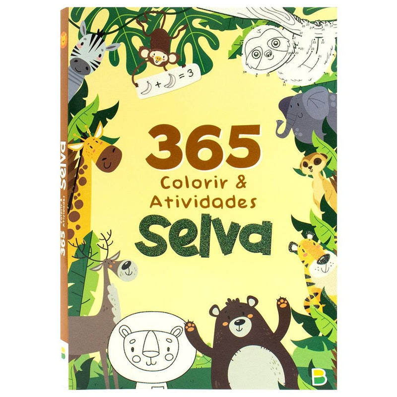 365 Selva - Colorir & Atividades | Brijbasi Art Press Ltd