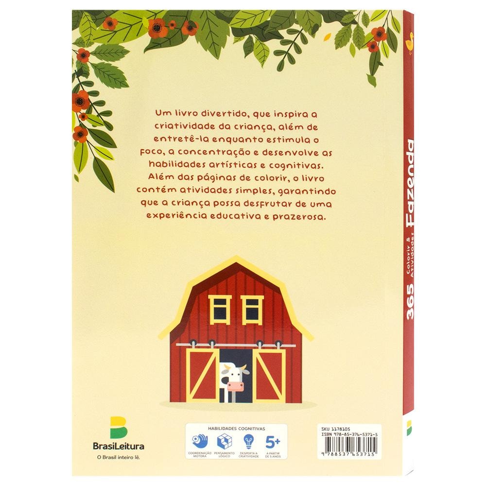 365 Vida na Fazenda - Colorir & Atividades | Brijbasi Art Press Ltd