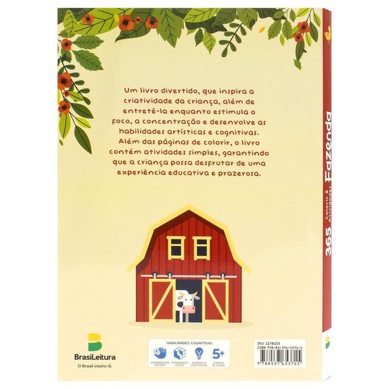 365 Vida na Fazenda - Colorir & Atividades | Brijbasi Art Press Ltd
