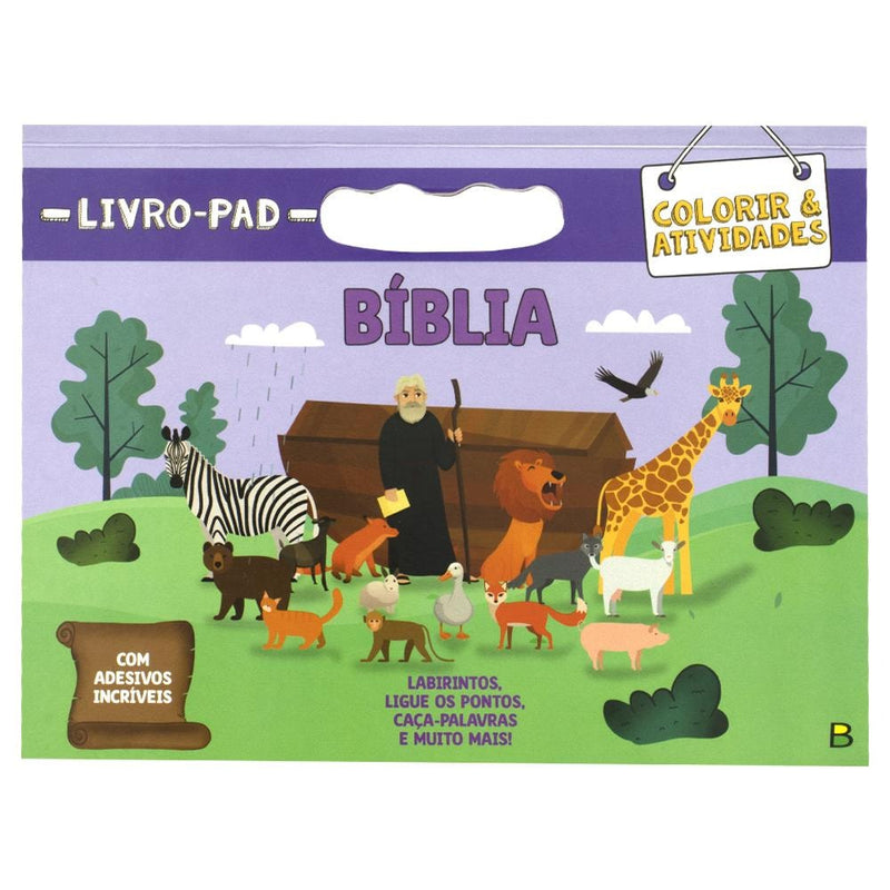 Livro-Pad Colorir & Atividades: Bíblia | Todolivro