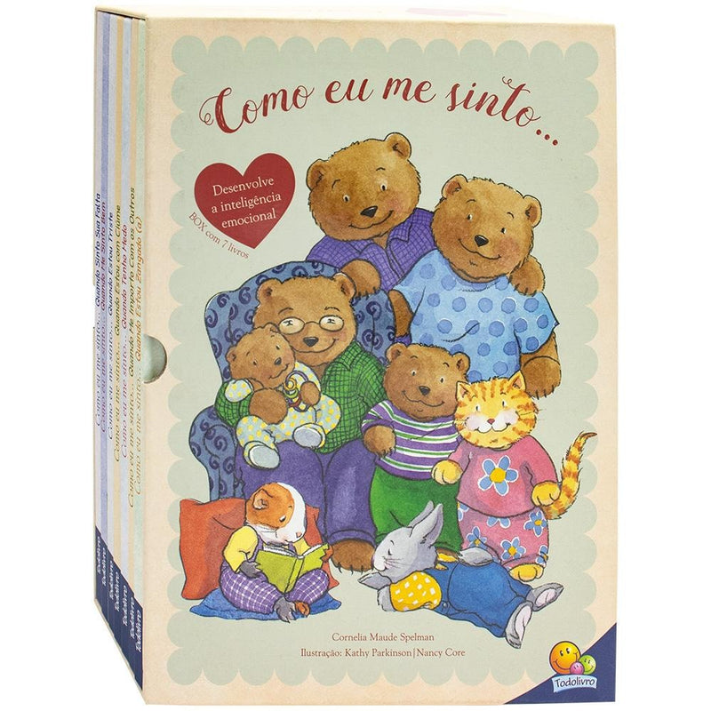 Box com 7 Livros Como Eu Me Sinto | Cornelia Maude Spelman