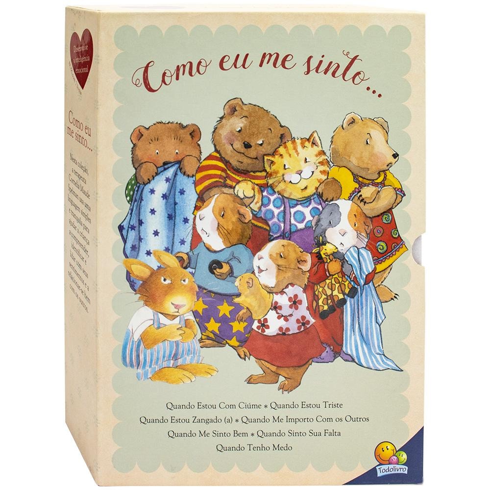 Box com 7 Livros Como Eu Me Sinto | Cornelia Maude Spelman