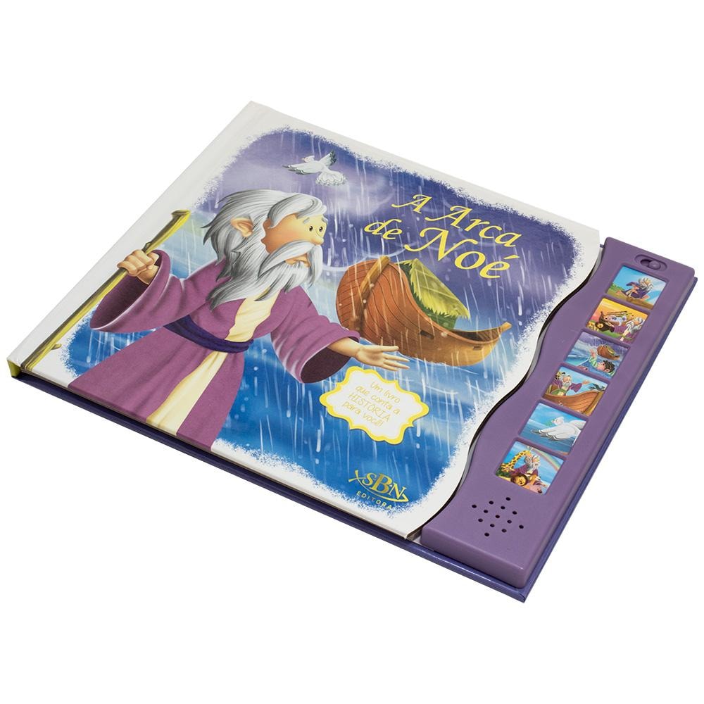 Livro Sonoro - Histórias da Bíblia: Arca... | Todolivro