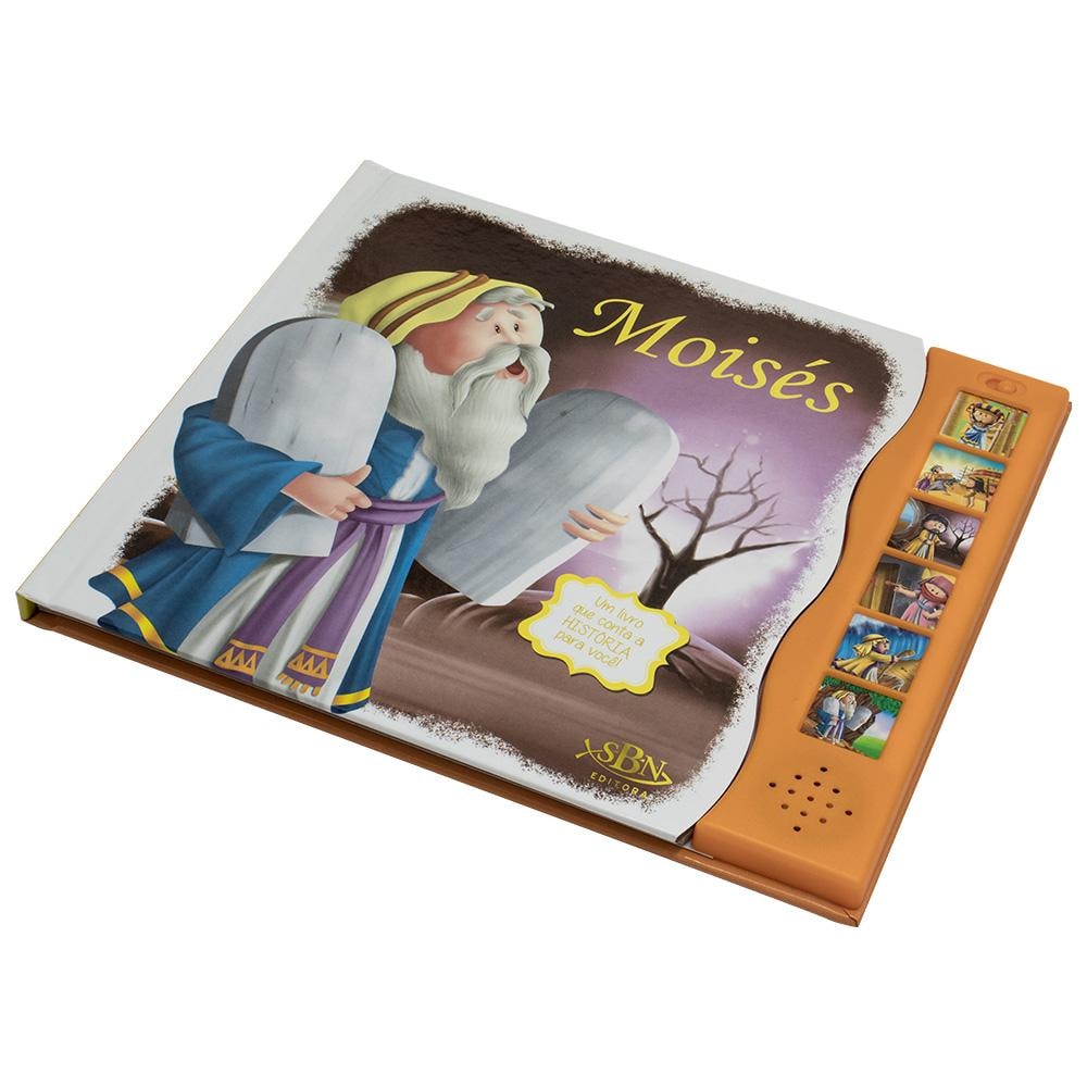 Livro Sonoro - Histórias da Bíblia: Moisés | Todolivro