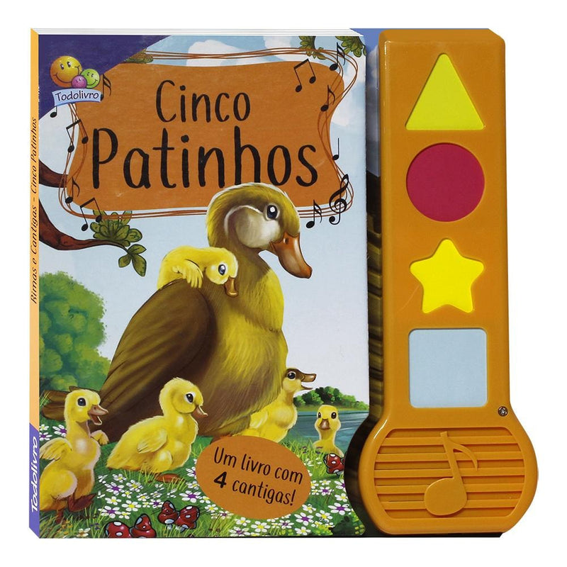 Rimas e Cantigas: Cinco Patinhos...e Outros | Todolivro