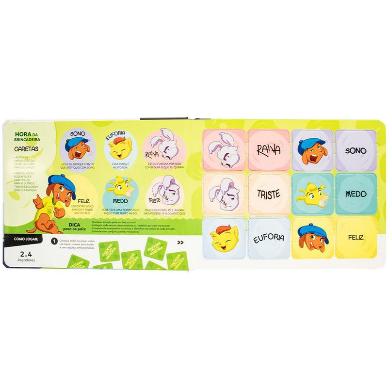 Escolinha Memória: Emoções | Todolivro