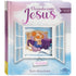 Livro infantil "Janelinhas no Céu: Vivendo com Jesus" de Ruth Marschalek, capa com janelas e cachorro orando. — Plenitude