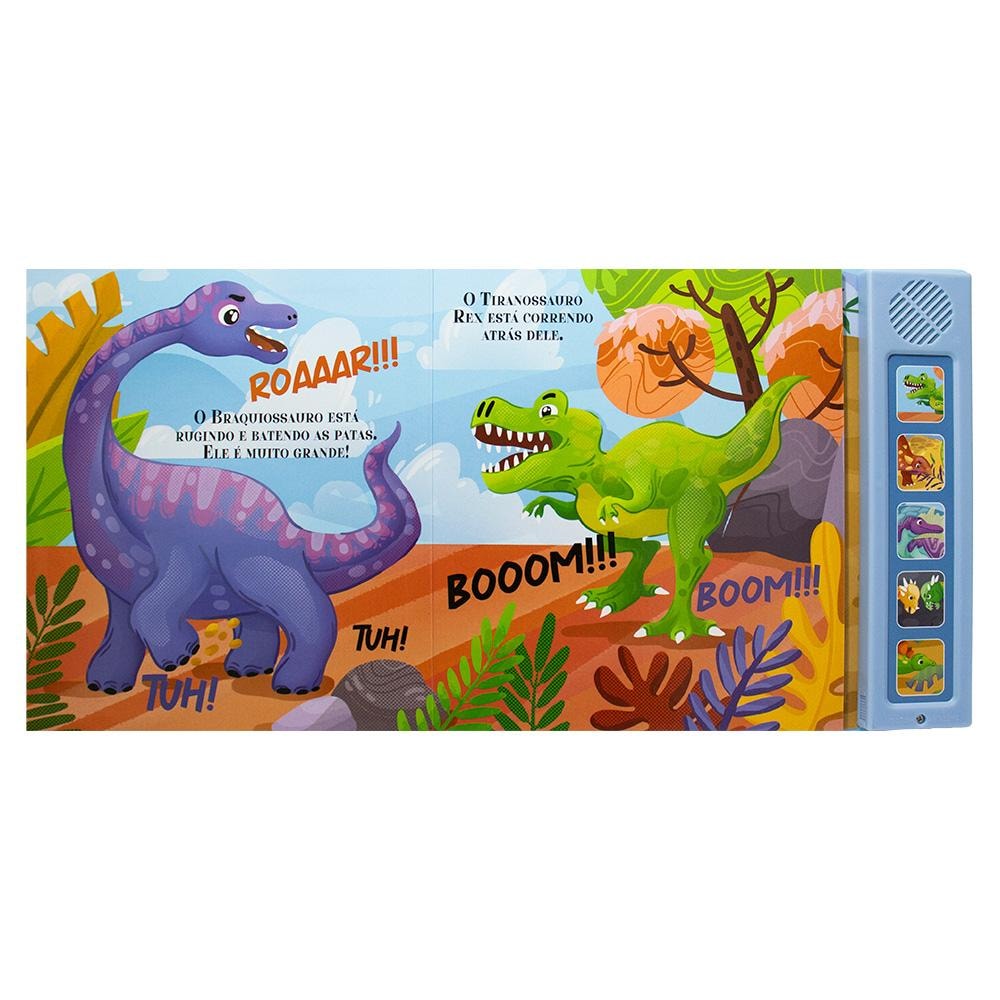 Livrinhos do Barulho! Dinossauros | Little Pearl Books