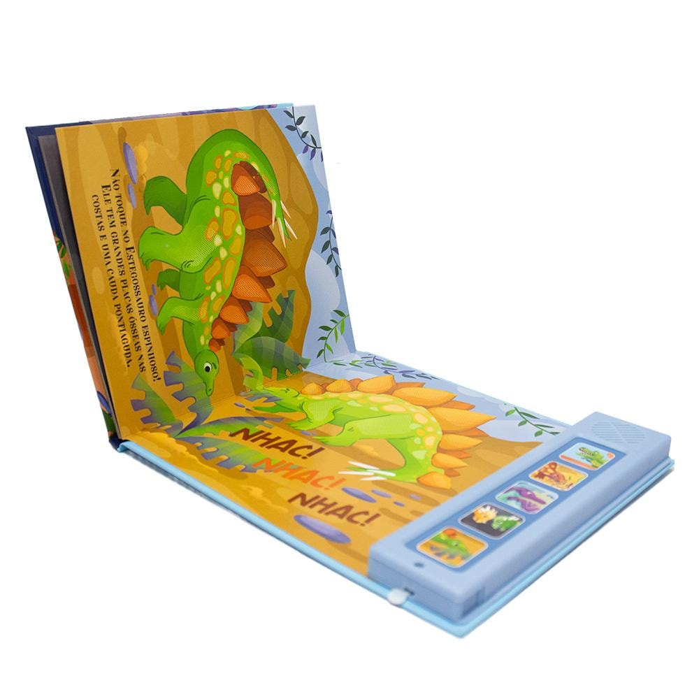 Livrinhos do Barulho! Dinossauros | Little Pearl Books