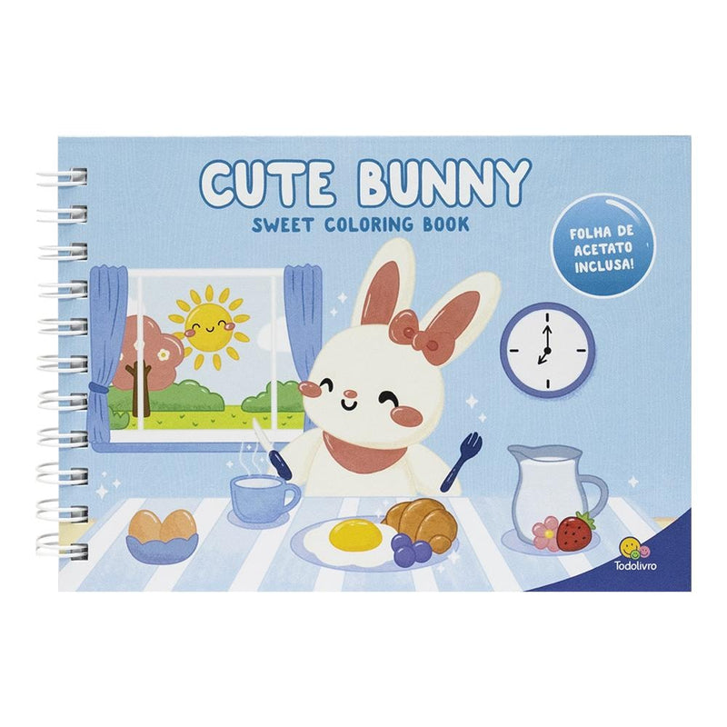 Sweet Coloring Book: Cute Bunny | Todolivro