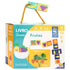 Livro Todolivro Play DOM 4A Frutas, caixa com livro e dominó de frutas. — Plenitude