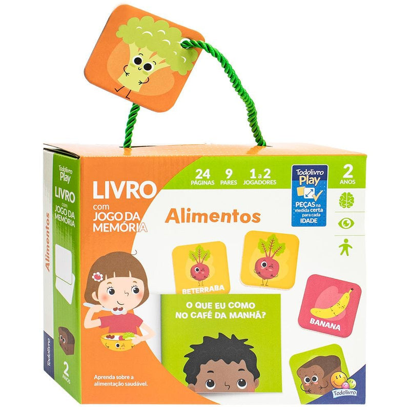 Todolivro Play Memo 2A Alimentos | Todolivro