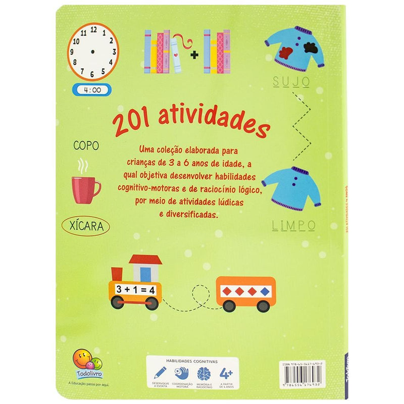 201 Atividades: 4 Anos | Dreamland Publications