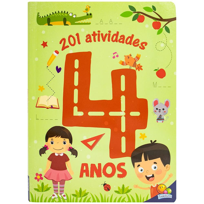 201 Atividades: 4 Anos | Dreamland Publications
