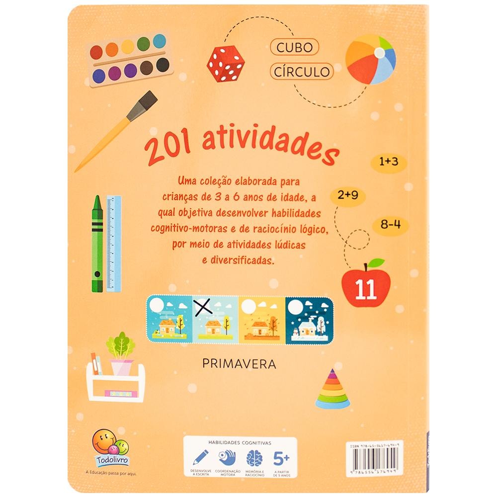201 Atividades: 5 Anos | Dreamland Publications