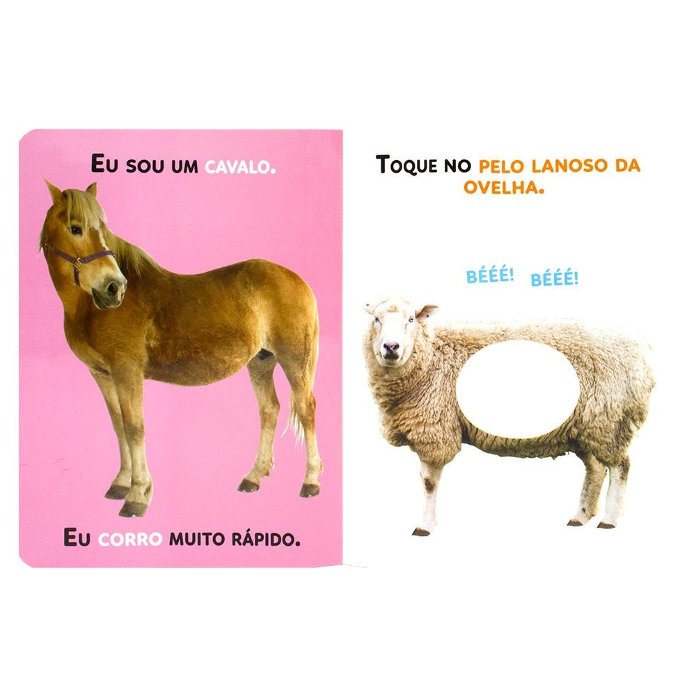 Nomes & Texturas: Animais da Fazenda | Brijbasi Art Press Ltd
