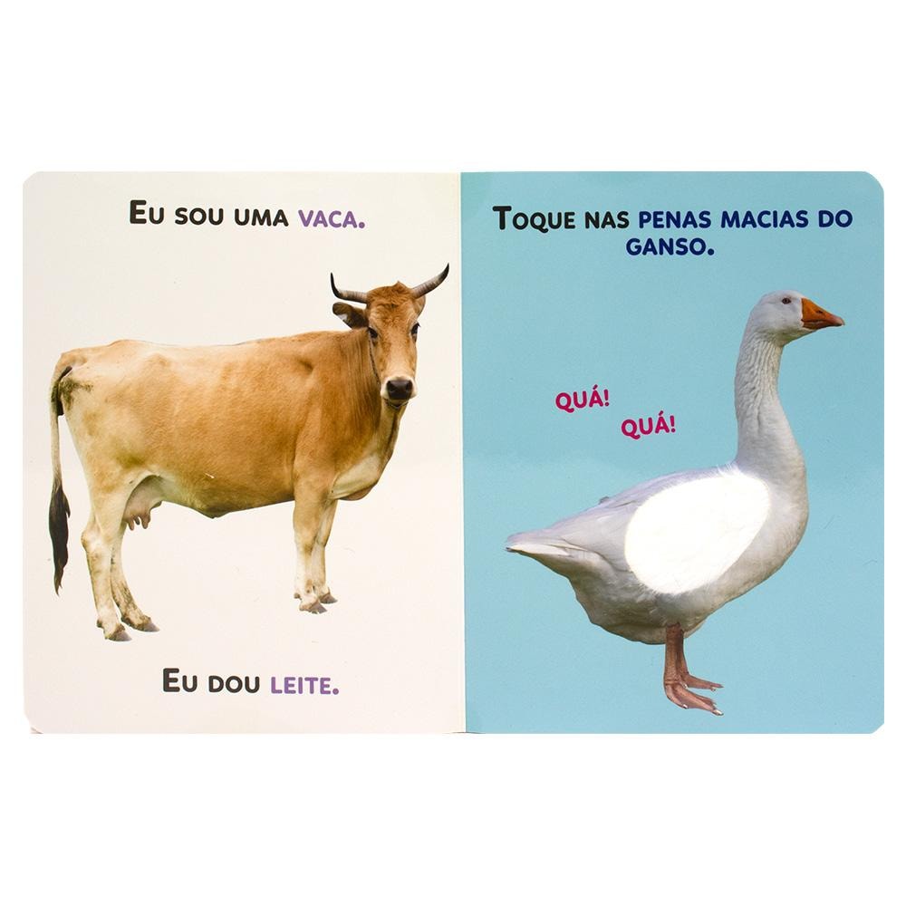 Nomes & Texturas: Animais da Fazenda | Brijbasi Art Press Ltd