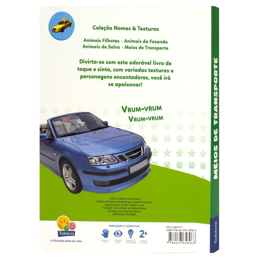 Nomes & Texturas: Meios de Transporte | Brijbasi Art Press Ltd