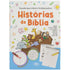 Livro de passatempos: Histórias da Bíblia, de Maria Angela Finzetto. Capa com arca de Noé e atividades. — Plenitude