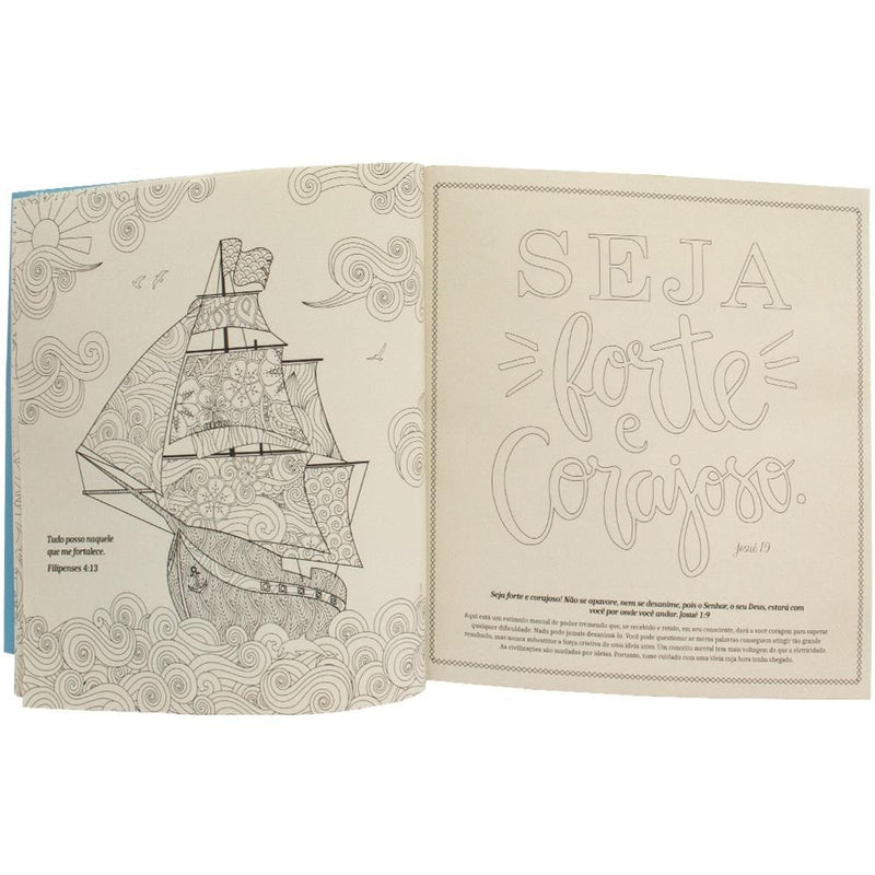 Livro para Colorir: Tua Graça Me Inspira | Todolivro