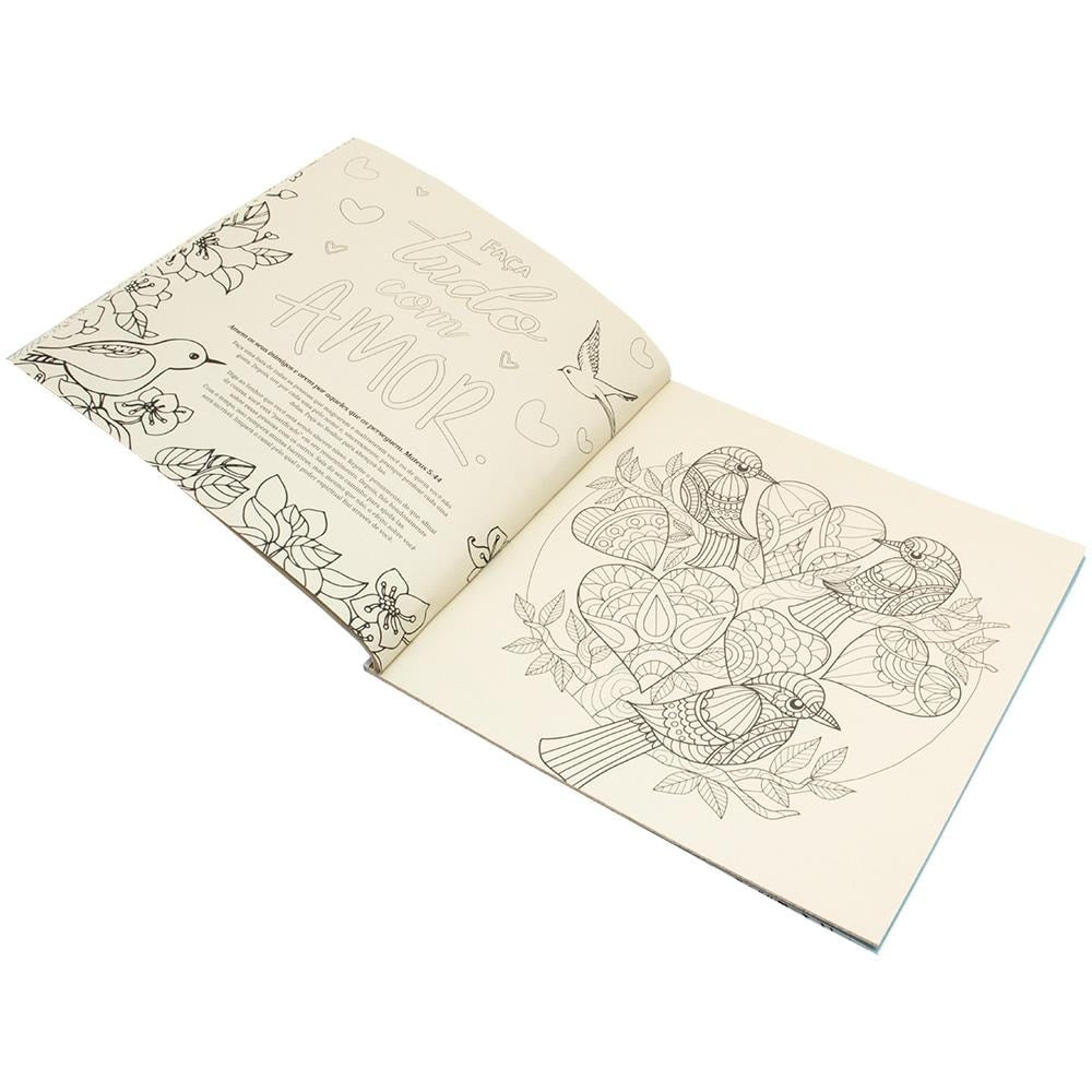 Livro para Colorir: Tua Graça Me Inspira | Todolivro