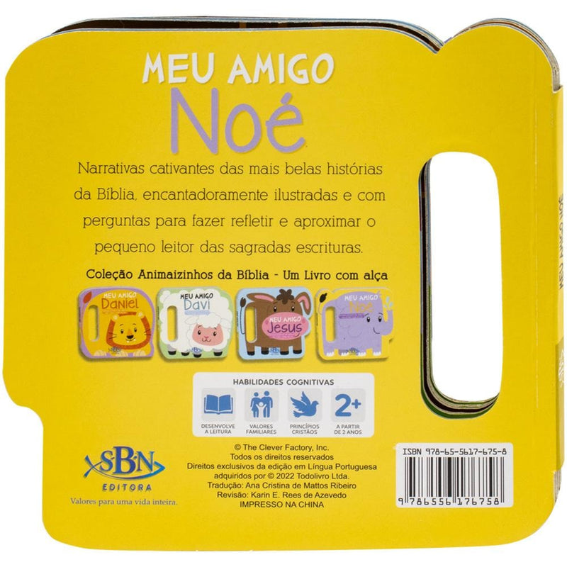 Animaizinhos da Bíblia - um Livro com Alça: Meu Amigo Noé | Todolivro