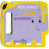 Livro infantil com alça "Animaizinhos da Bíblia: Meu Amigo Noé" da Todolivro, capa amarela com ilustração de elefante. — Plenitude