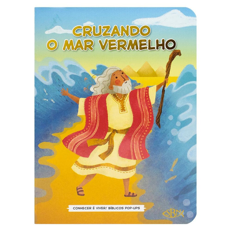 Conhecer É Viver! Bíblicos Pop-Ups: Cruzando o Mar Vermelho | Tulip Books