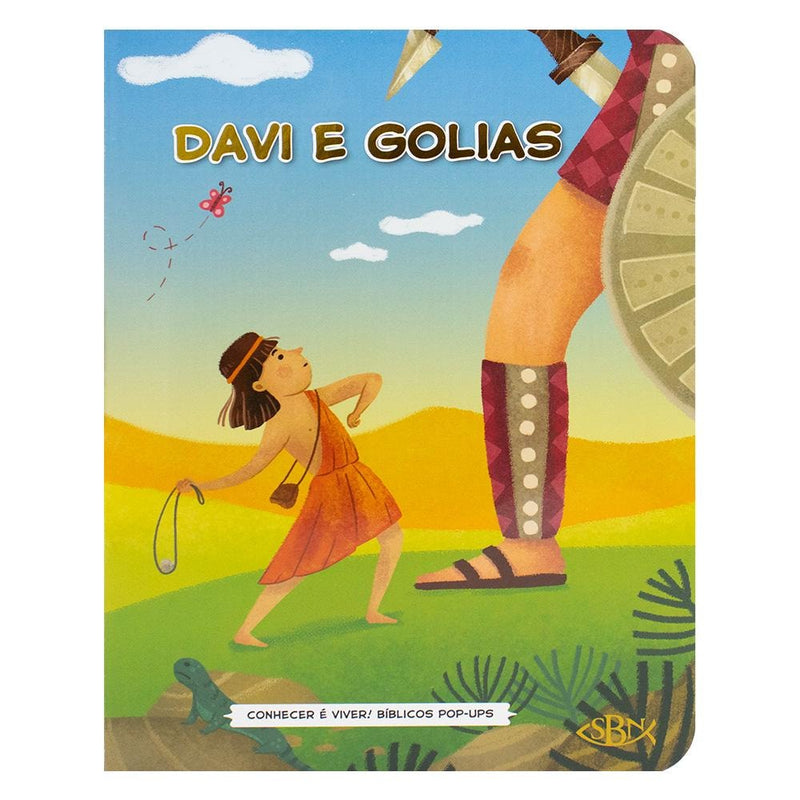 Conhecer É Viver! Bíblicos Pop-Ups: Davi e Golias | Tulip Books
