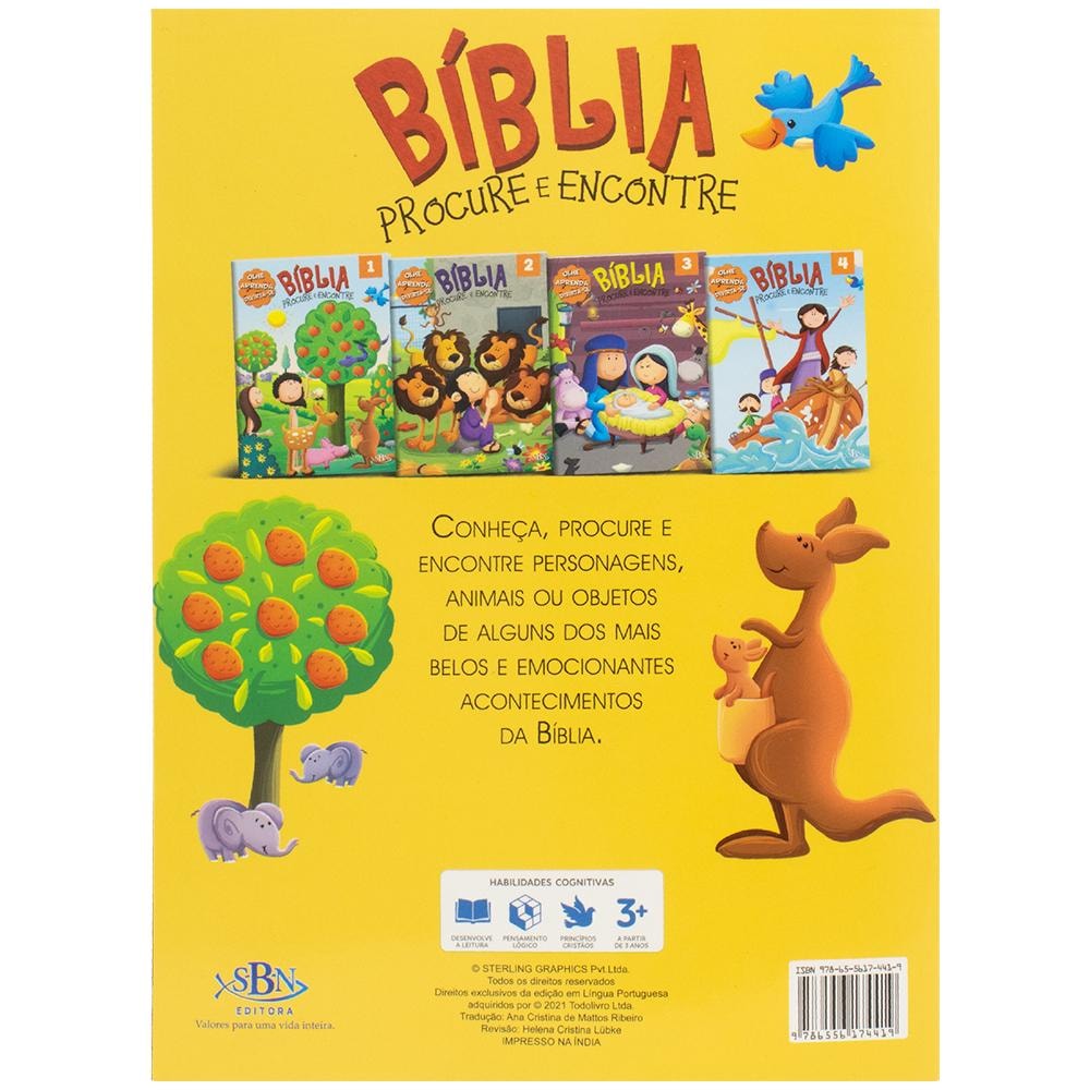 Bíblia - Procure e Encontre: Livro 1 | Sterling Graphics Pvt.