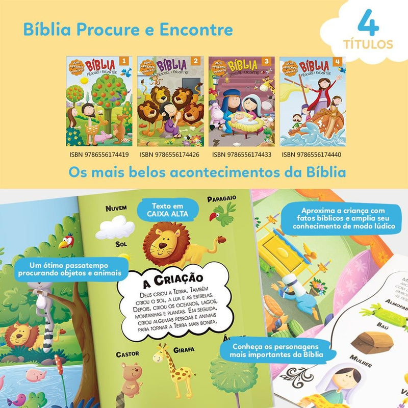 Bíblia - Procure e Encontre: Livro 1 | Sterling Graphics Pvt.
