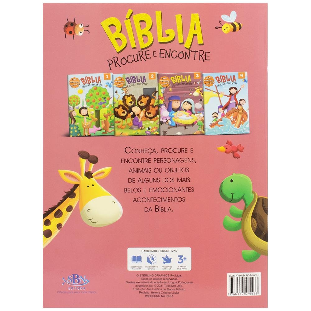 Bíblia - Procure e Encontre: Livro 3 | Sterling Graphics Pvt.