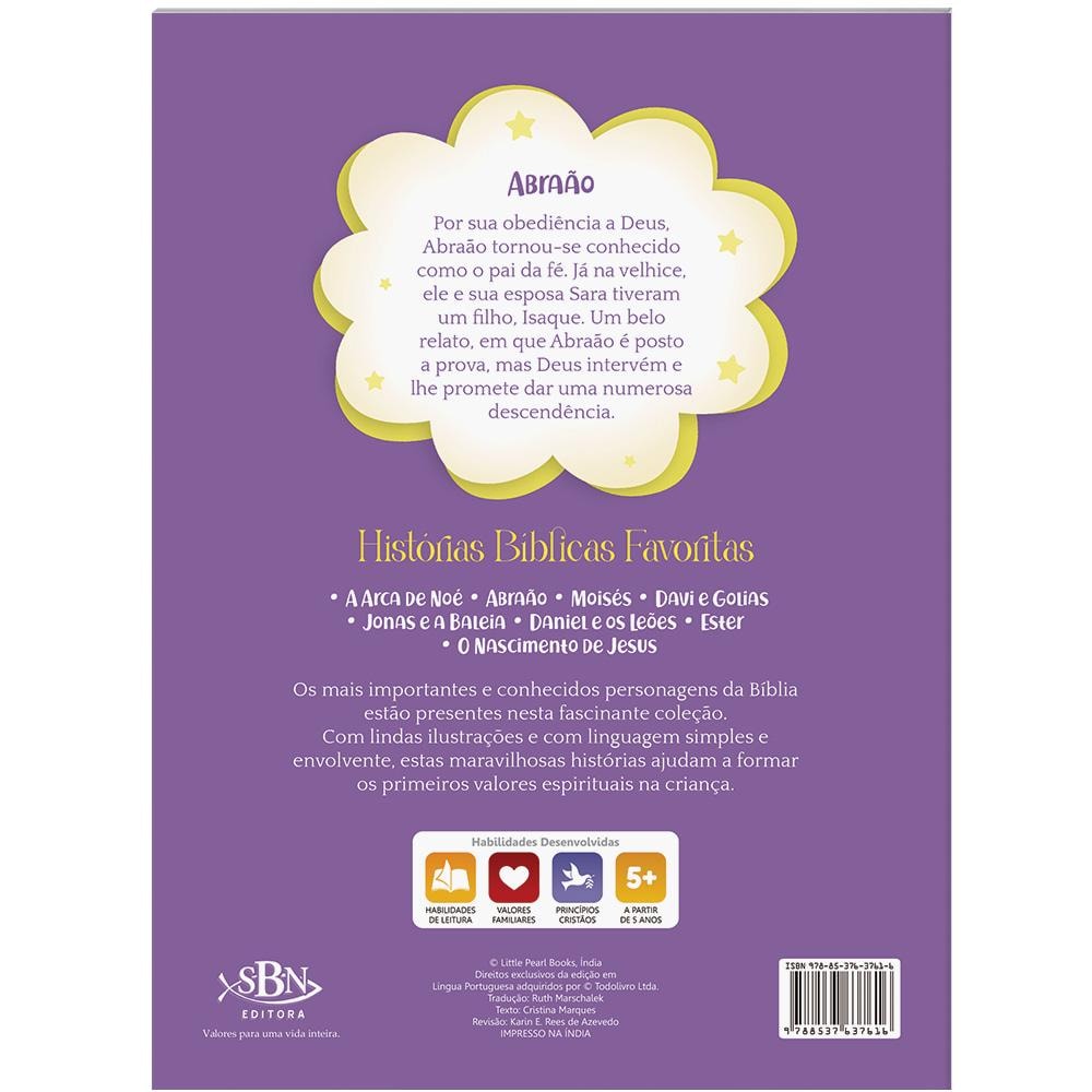 Histórias Bíblicas Favoritas: Abraão | Cristina Marques