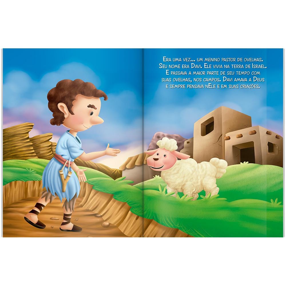 Histórias Bíblicas Favoritas: Davi e Golias | Little Pearl Books