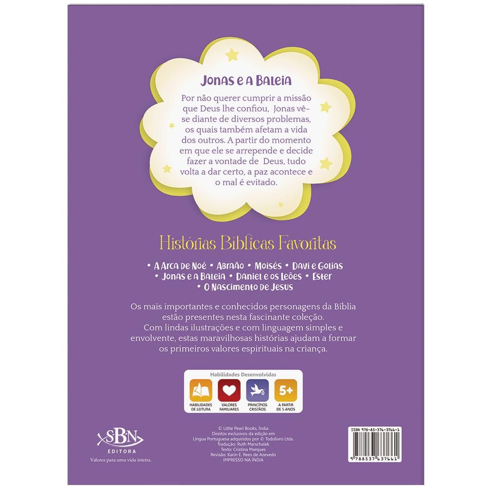 Histórias Bíblicas Favoritas: Jonas e o Grande Peixe | Cristina Marques