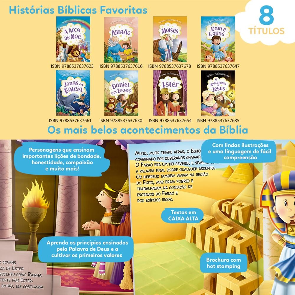 Histórias Bíblicas Favoritas: Nascimento | Cristina Marques